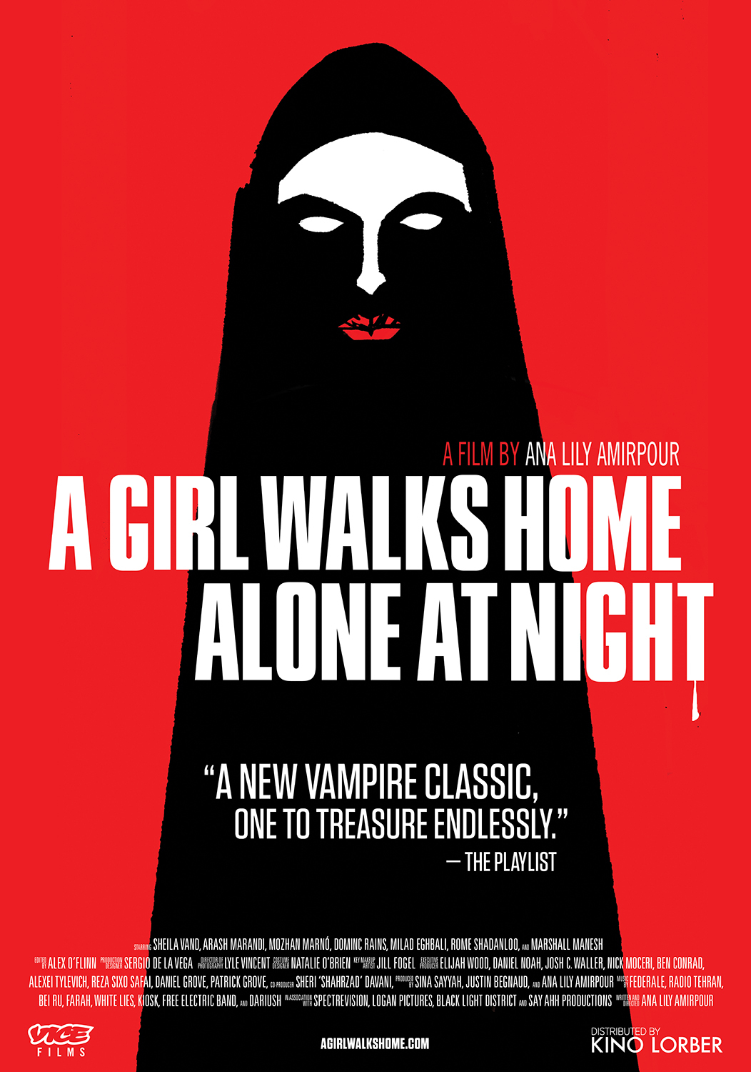 Film/horreur : A girl walks home alone at night